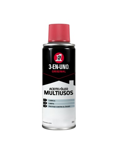 Aceite 3 en 1 multiusos spray 200ml 34135 wd40