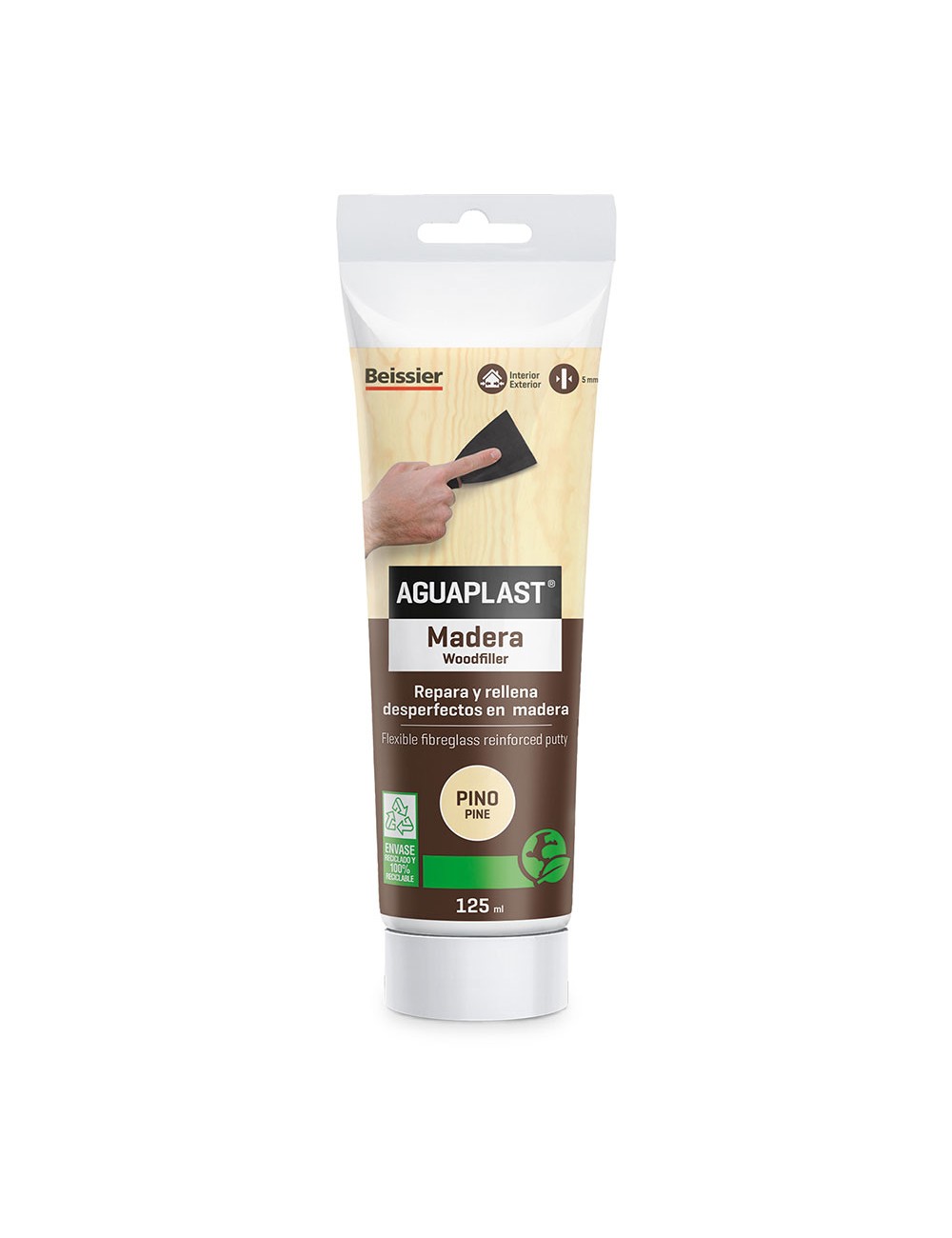 Aguaplast madera pino 125ml 70000-003