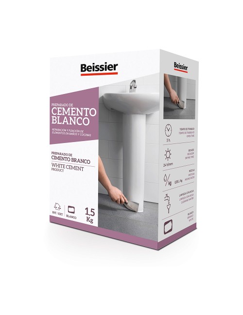 Beissier cemento blanco 1,5kg 70163-002