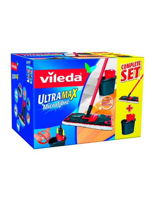 Set ultramax mopa microfibras 2 en 1 155737 vileda