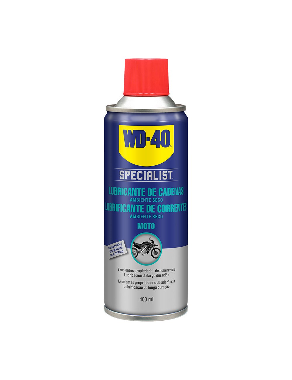 Lubricante de cadenas 400ml 34074 wd40