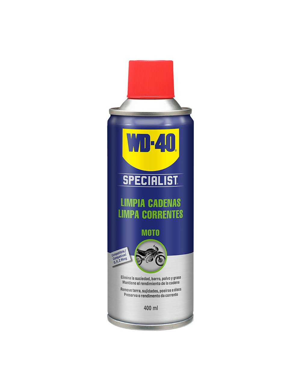 Limpia cadenas 400ml 34138 wd40