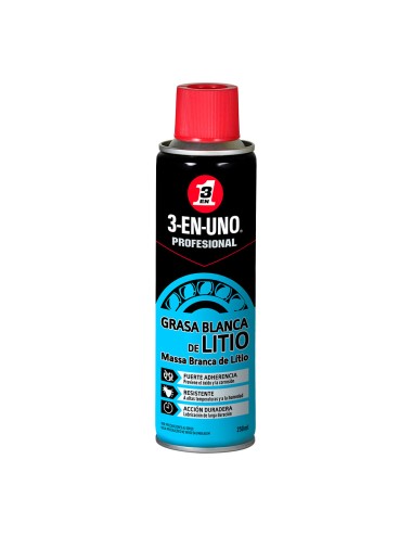 Grasa blanca de litio 250ml 34453 3 en 1