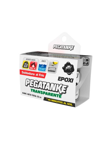 Pegatanke epoxico transparente 32ml