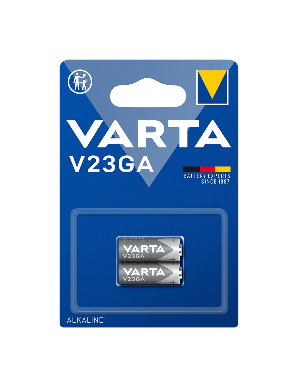 Pila alkalina varta v23ga 12v (blister 2 unid.) ø10,3x28,5mm