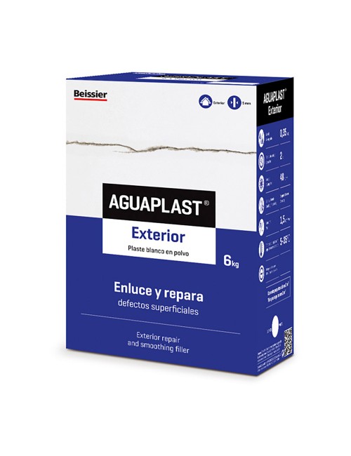 Aguaplast en polvo para exteriores estuche 6kg 70034-002