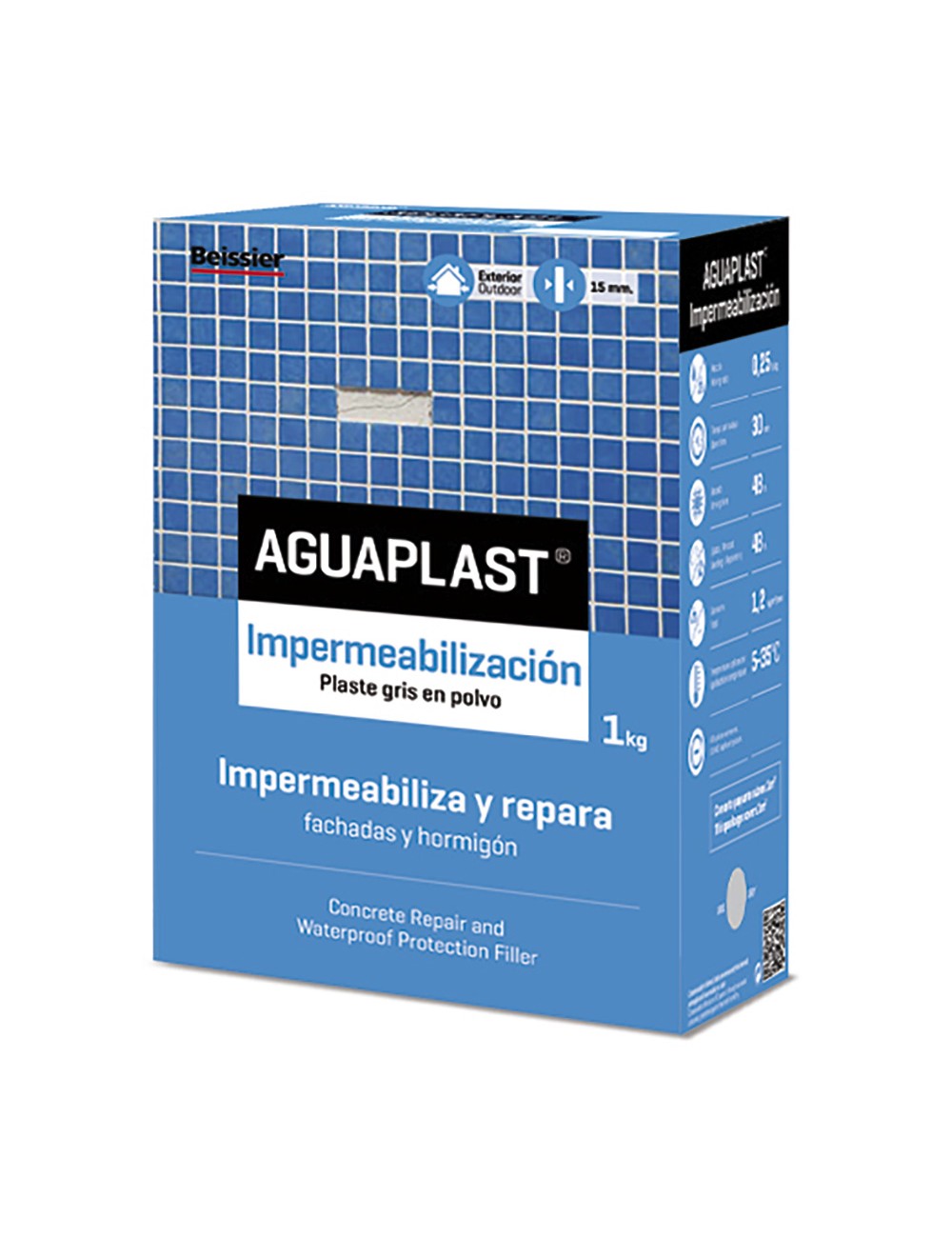 Aguaplast impermeabilizacion 1kg 70043-001