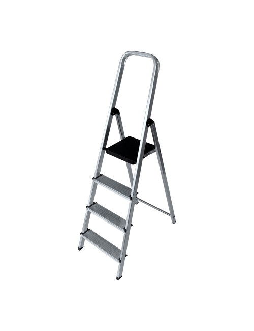 Escalera domestica de aluminio 4 peldaños