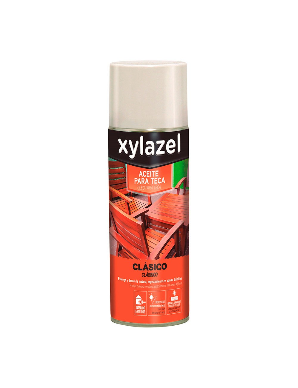 Xylazel aceite para teca spray color teca 0.400l 5396270