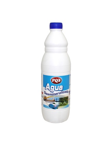 Agua desmineralizada/ destilada botella 1l pqs