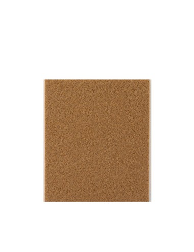 Pack 1 fieltro marron sintetico adhesivo 100x85mm plasfix inofix