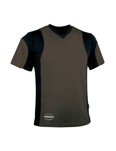 Camiseta java fango/negro cofra talla s