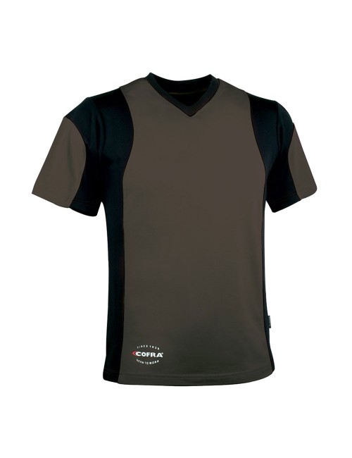 Camiseta java fango/negro cofra talla m