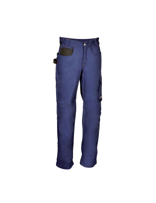 Pantalon woman walklander azul marino negro cofra talla 34