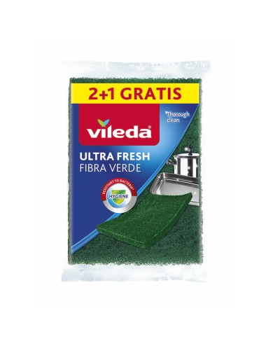 Fibra verde ultra fresh 2+1 166240 vileda