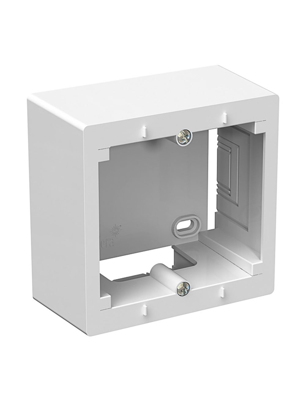 Caja para montaje en superficie de la serie europa (retractilado)solera erp-100u