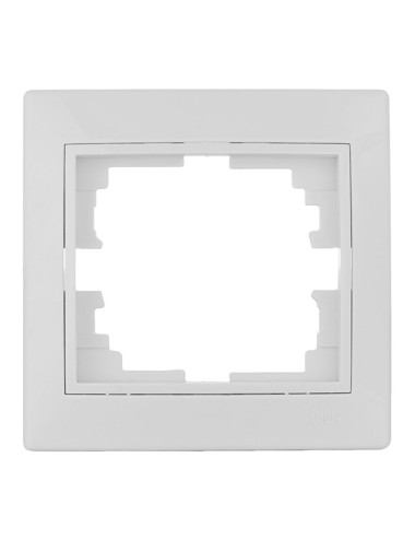 Marco para 1 elemento blanco 83x81x10mm serie europa solera erp71u