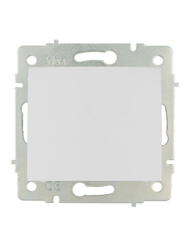 Tapa ciega de empotrar blanco serie europa solera erp75