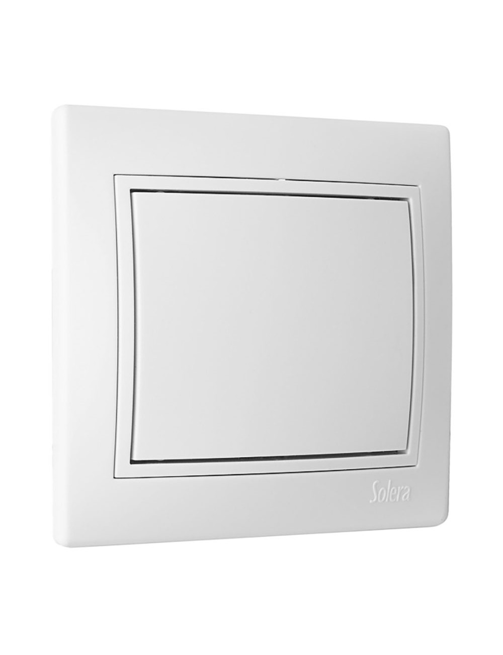 Tapa ciega de empotrar blanco serie europa solera erp75u