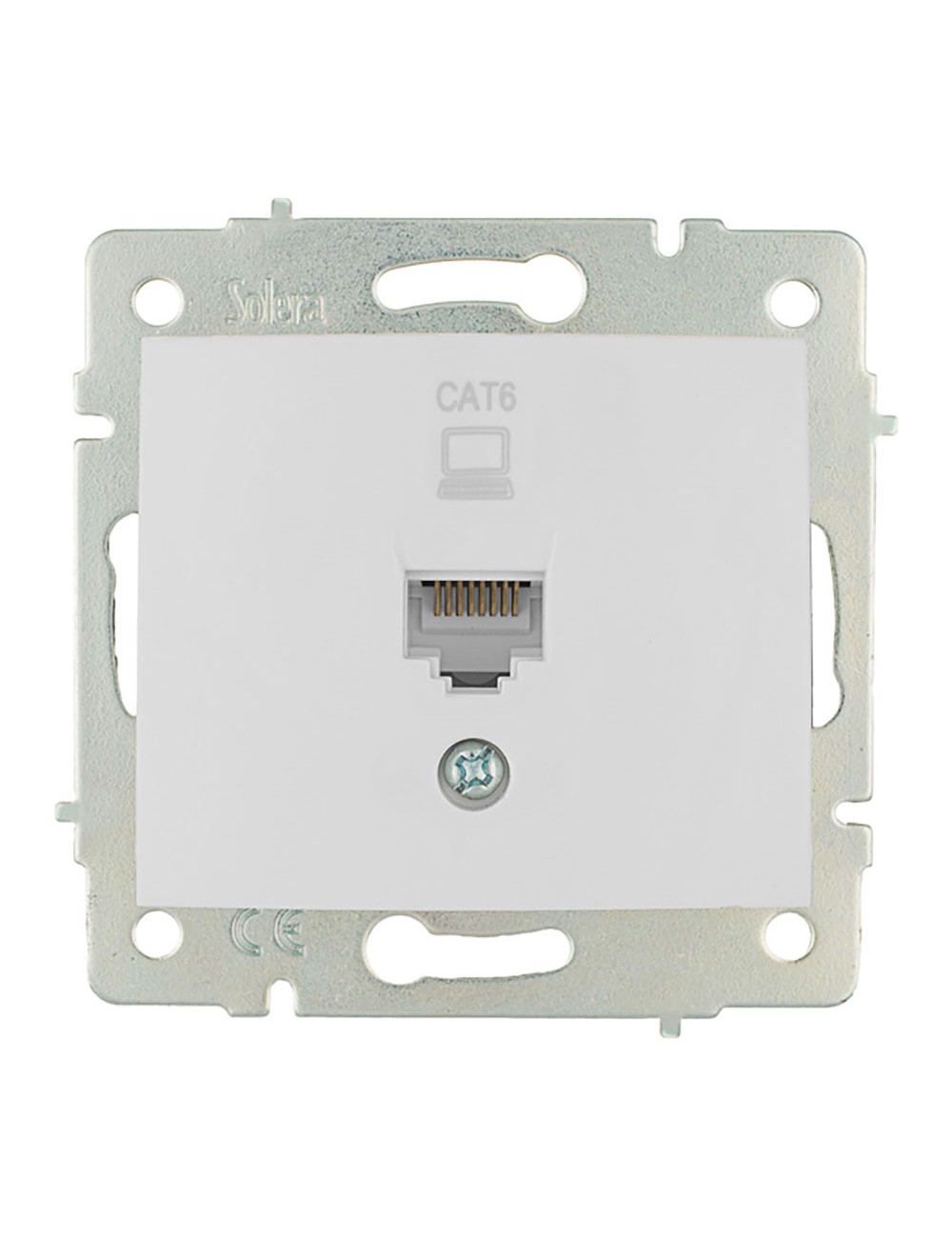 Toma de datos rj4 cat6 serie europa solera erp88