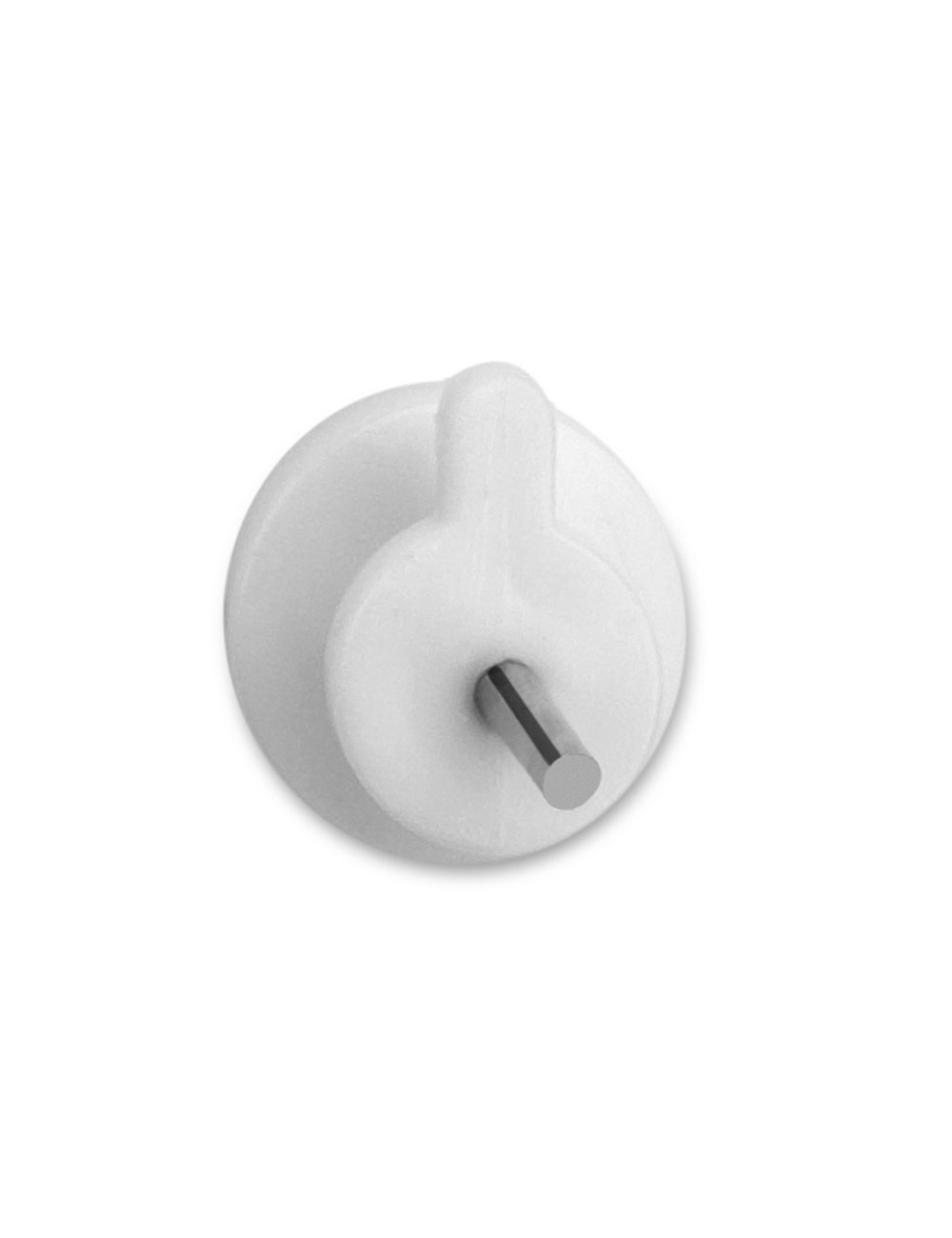 Colgador para cuadros simple. blanco 3000-2 (blister 6 unid.) inofix