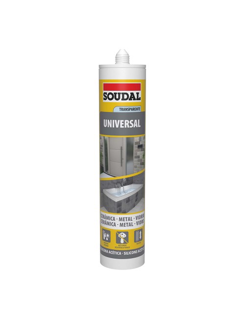 Silicona universal translucida 280ml 103183 soudal