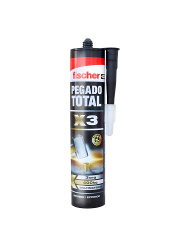 Pegado total x3 adhesivo 560778 fischer 290ml