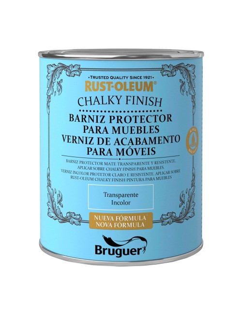 Rust-oleum chalky finish barniz para muebles 0,750l 5586556 bruguer