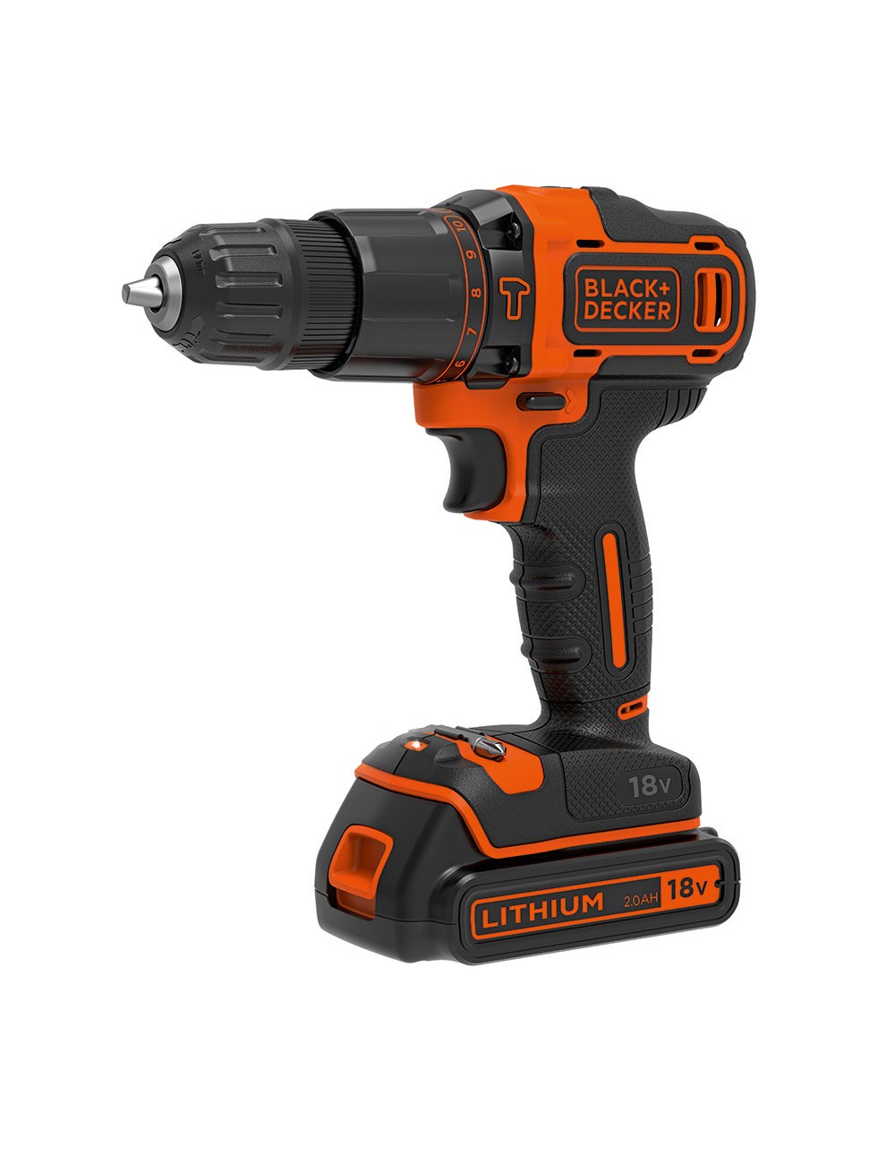 Taladro percutor 18v bdchd18kb-qw black+decker