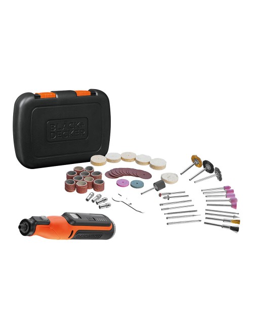 Multi-herramienta rotativa 7,2v bcrt8ik-xj black+decker