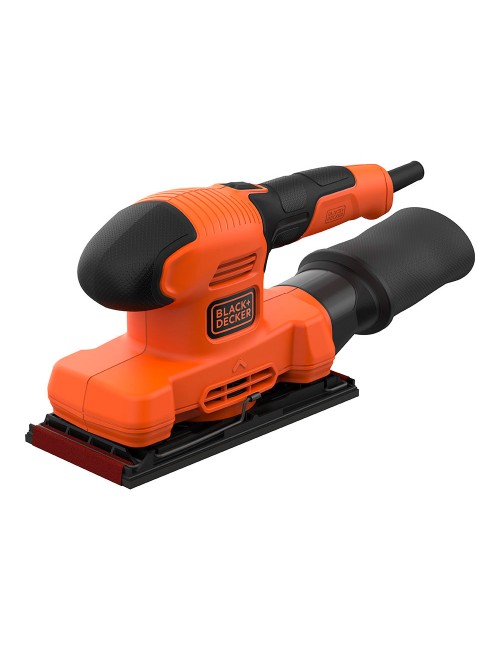 Lijadora orbital 150w de 1/3 bew220-qs black+decker