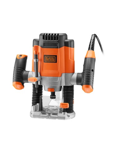 Fresadora electronica 1200w kw1200eka-qs black+decker