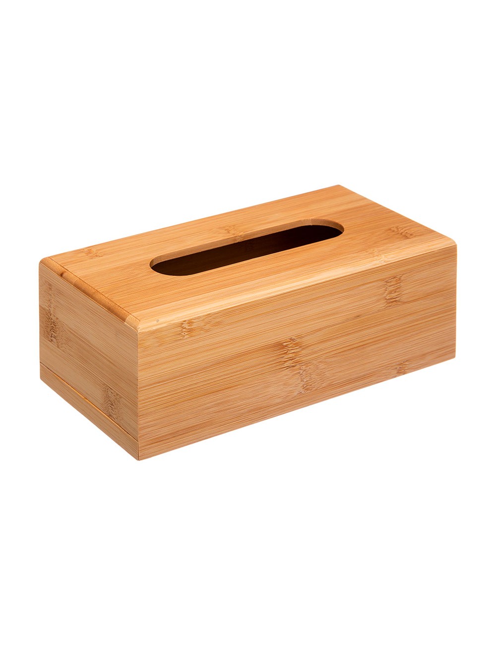 Caja de bambú para pañuelos 25x13x8,7cm