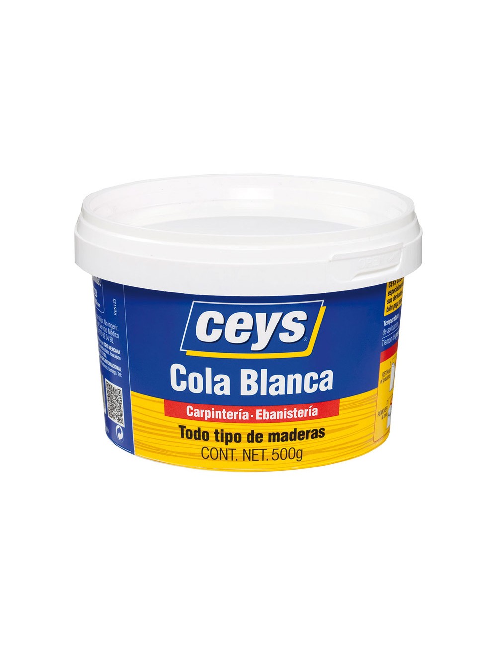 Ceys cola blanca madera bote 1/2kg 501703