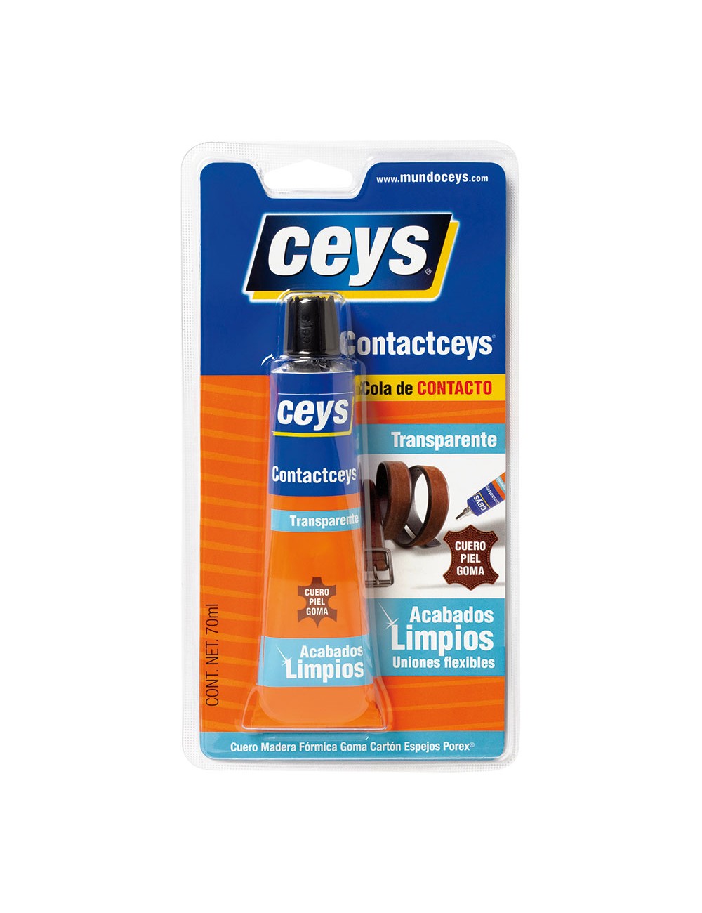 Contactceys transparente blister 70ml 503602