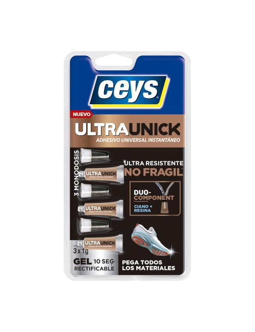 Ceys ultraunick poder extremo gel 3 monodosis 1g 504223