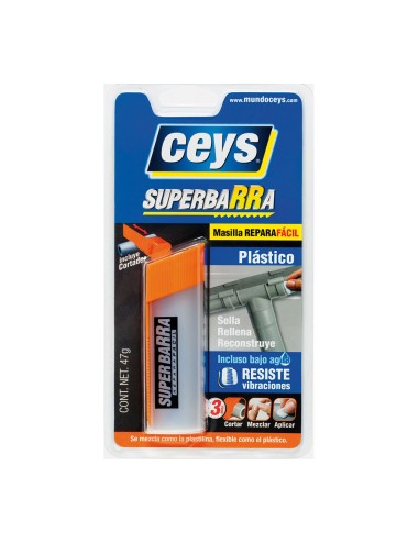 Ceys super barra reparadora plastico 47g 505031