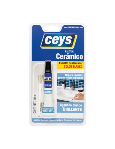 Ceys restaurador ceramico blanco 15ml 505101