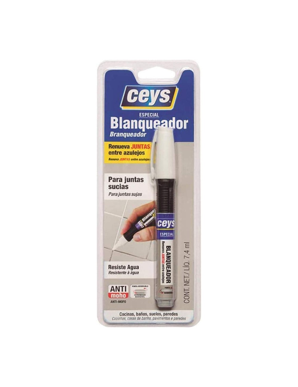 Ceys blanqueador juntas rotulador 7,4ml 505122