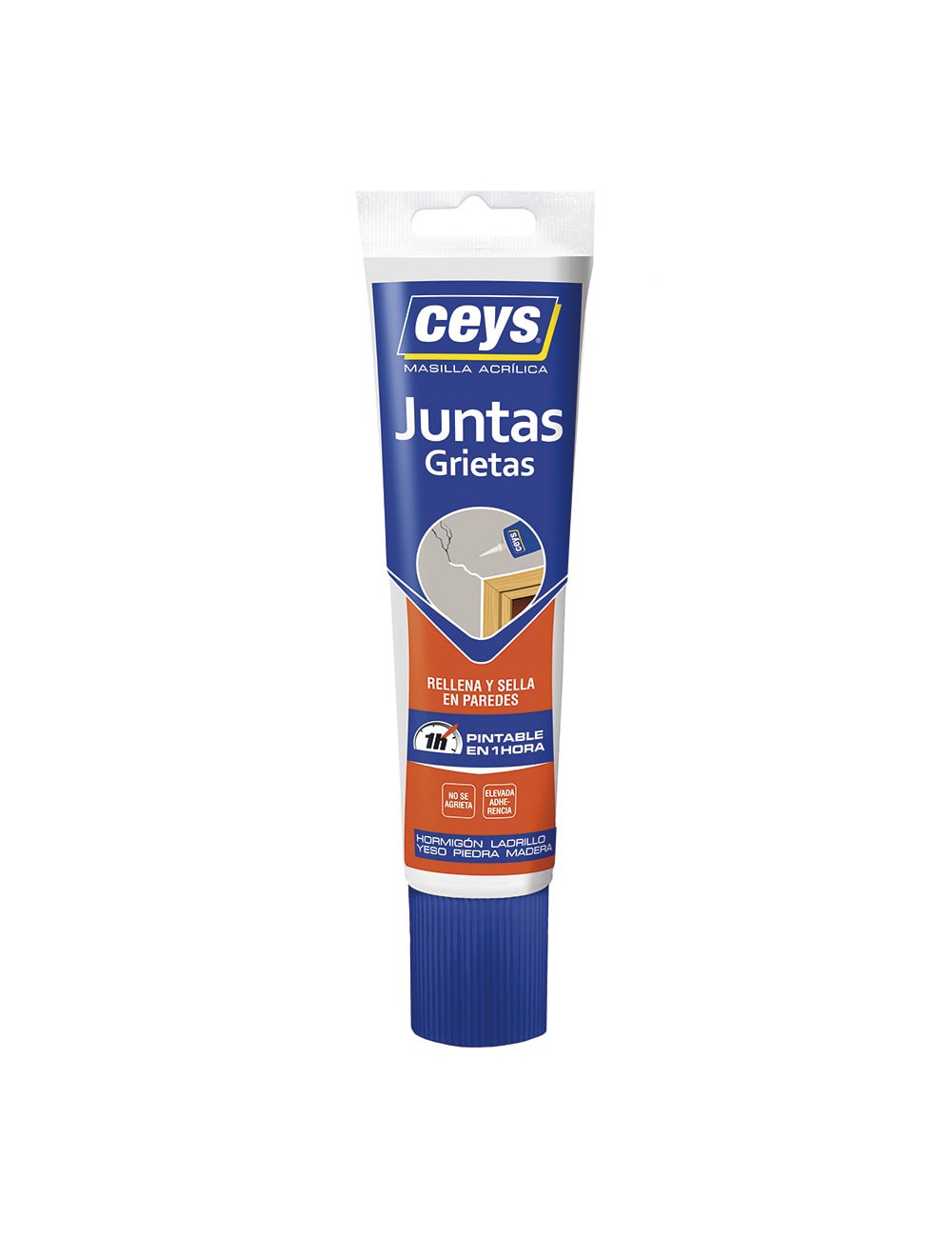 Ceys juntas grietas blanco tubo 125ml 505604