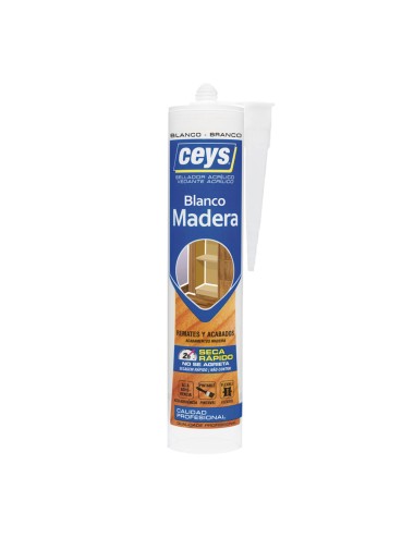 Ceys sellador madera blanco cart 505791