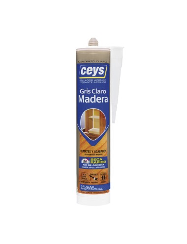 Ceys sellador madera gris claro cart 505795