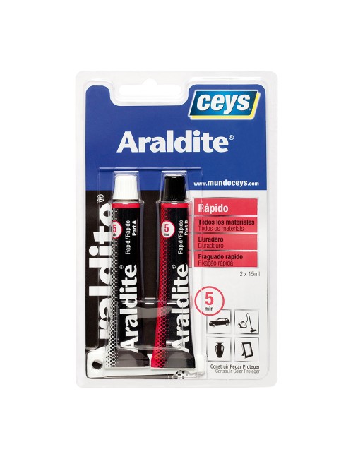 Ceys araldite rapido grande blister 15+15ml 510207