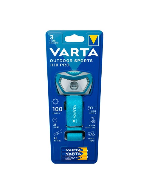 Linterna outdoor sports h10 pro varta