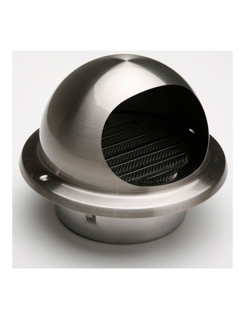 Rejilla de ventilación inox copa empotrable ø120-138mm