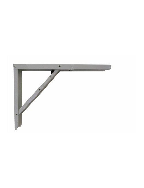 Escuadra de acero plegable abat-table plata 30x40cm