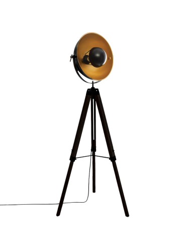 Lámpara tripode modelo 'loft lahti' negro e27 156,5x65x57cm