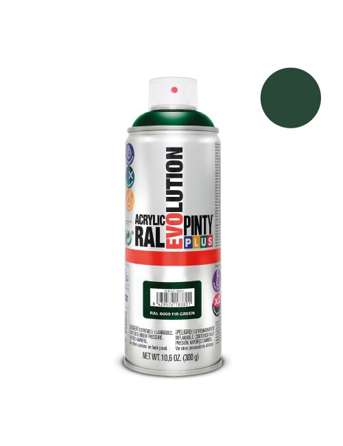 Pintura en spray pintyplus evolution 520cc ral 6009 verde abeto