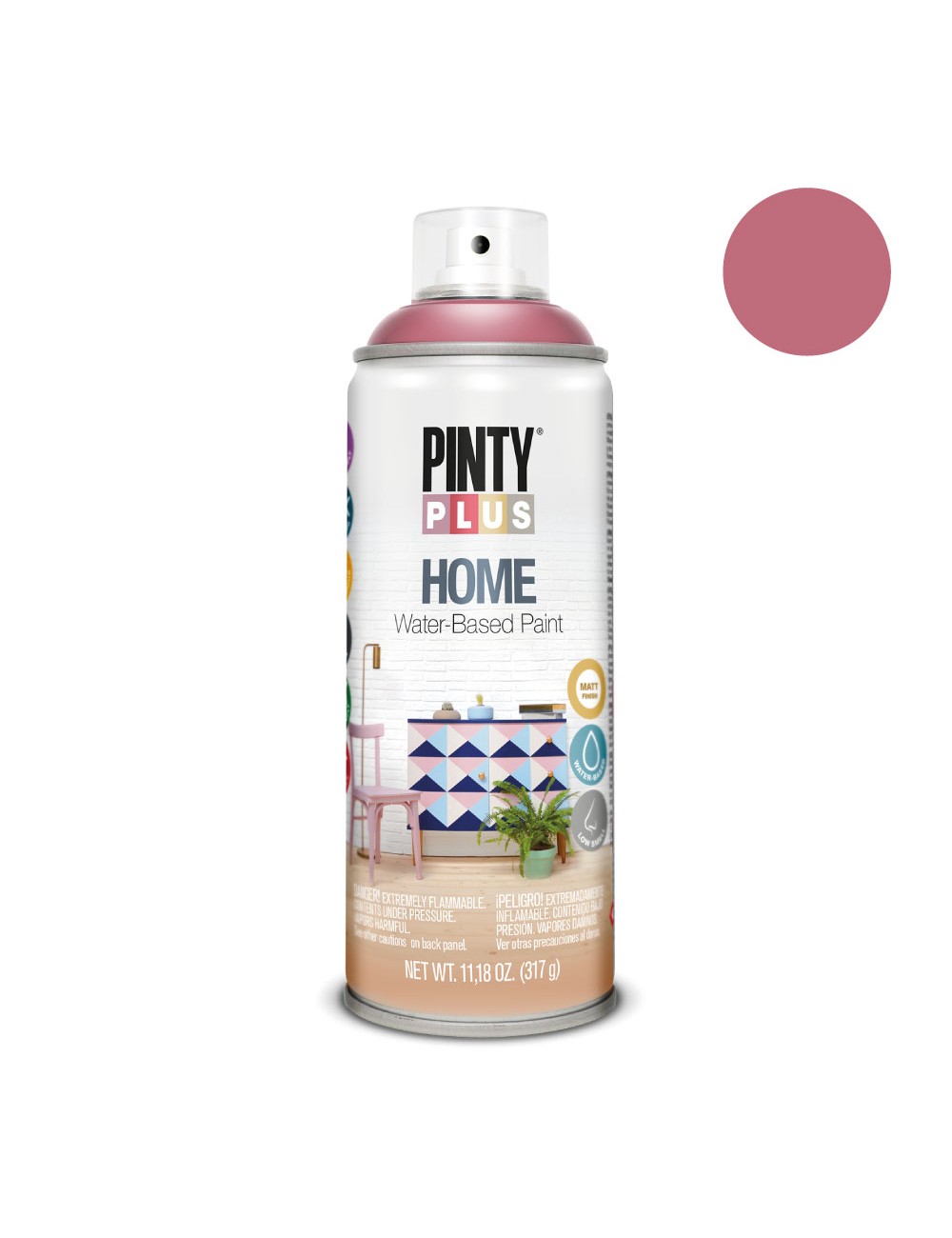 Pintura en spray pintyplus home 520cc old wine hm119