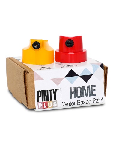 Pintyplus home caja 2 pulsadores - rojo y amarillo